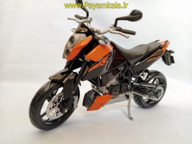 ماکت فلزی موتورسیکلت کی تی ام (KTM 690 DUKE BY MAISTO)(1/12)