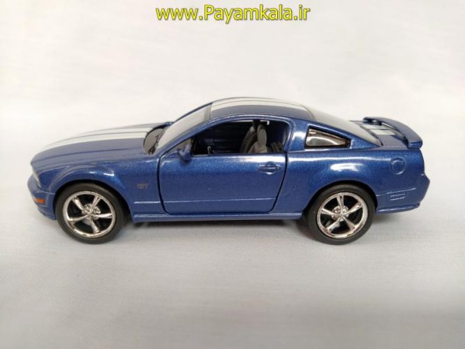 ماشین اسباب بازی فورد(FORD MUSTANG GT2006 BY KINSMART) آبی