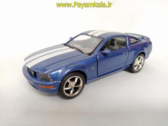 ماشین اسباب بازی فورد(FORD MUSTANG GT2006 BY KINSMART) آبی