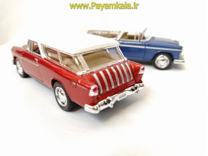 ماشین اسباب بازی شوی(CHEVY NOMAD 1955 BY KINSMART) زرشکی 