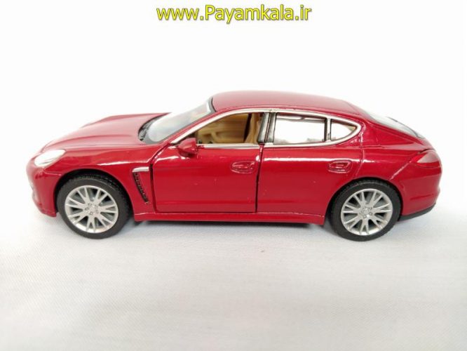 ماشین اسباب بازی پورشه(PORSCHE PANAMERA S BY KINSMART) قرمز