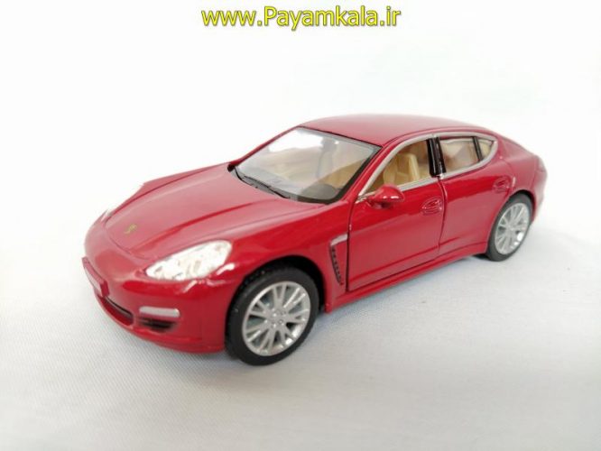 ماشین اسباب بازی پورشه(PORSCHE PANAMERA S BY KINSMART) قرمز