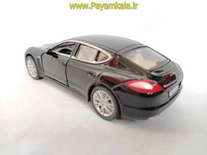 ماشین اسباب بازی پورشه(PORSCHE PANAMERA S BY KINSMART) مشکی