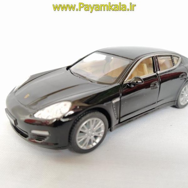 ماشین اسباب بازی پورشه(PORSCHE PANAMERA S BY KINSMART) مشکی