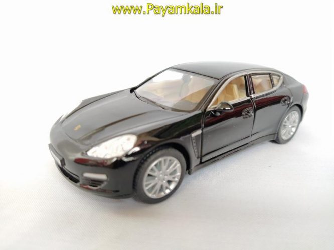 ماشین اسباب بازی پورشه(PORSCHE PANAMERA S BY KINSMART) مشکی