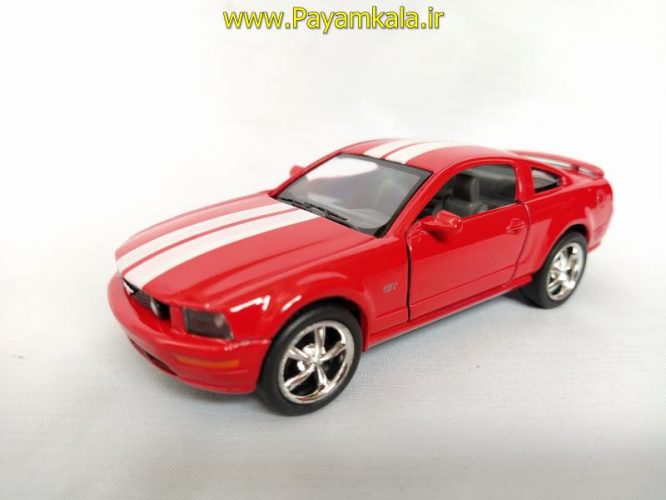 ماشین اسباب بازی فورد(FORD MUSTANG GT2006 BY KINSMART) قرمز