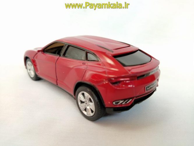 ماشین اسباب بازی لامبورگینی اوروس(LAMBORGHINI URUS BY KINSMART) قرمز