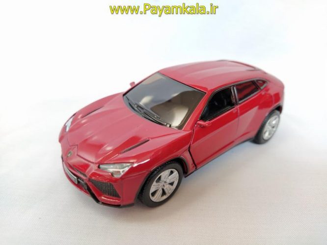 ماشین اسباب بازی لامبورگینی اوروس(LAMBORGHINI URUS BY KINSMART) قرمز