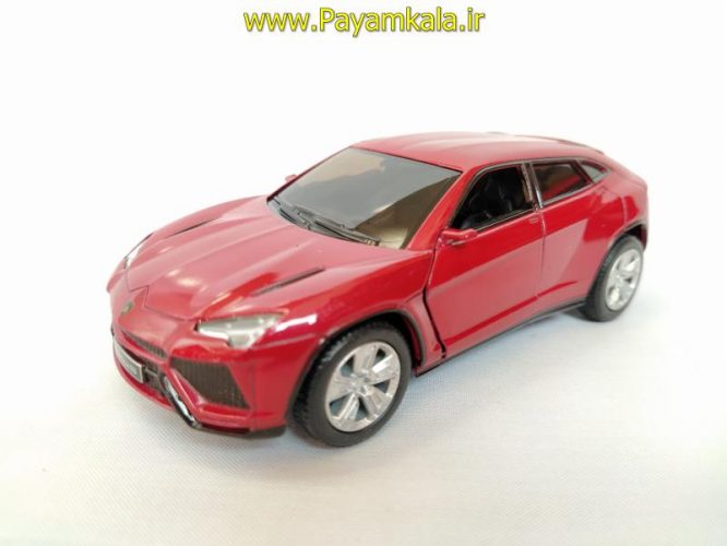 ماشین اسباب بازی لامبورگینی اوروس(LAMBORGHINI URUS BY KINSMART) قرمز