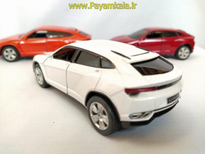 ماشین اسباب بازی لامبورگینی اوروس(LAMBORGHINI URUS BY KINSMART) سفید