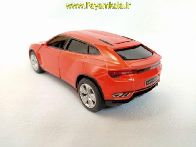 ماشین اسباب بازی لامبورگینی اوروس(LAMBORGHINI URUS BY KINSMART) نارنجی