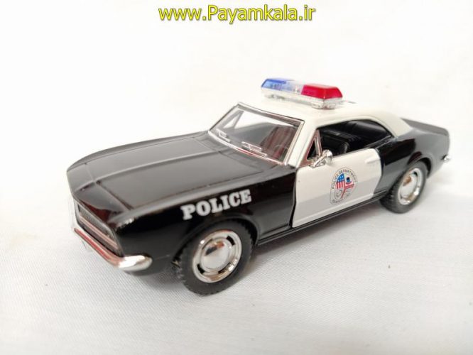 ماشین اسباب بازی کامارو پلیس(CAMARO 1967 Z-28 BY KINSMART) مشکی