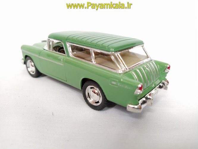 ماشین اسباب بازی شوی(CHEVY 1955 NOMAD BY KINSMART) سبز