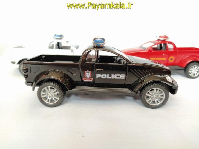 ماشین اسباب بازی وانت دوج پلیس(CD TOYS) مشکی