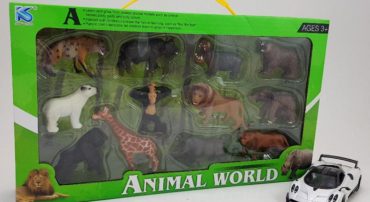 اسباب بازی ست فیگور حیوانات وحشی (ANIMAL WORLD)