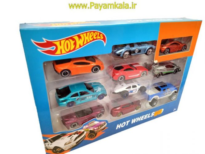 ماشین اسباب بازی ست 10 عددی هات ویلز (HOT WHEELS)