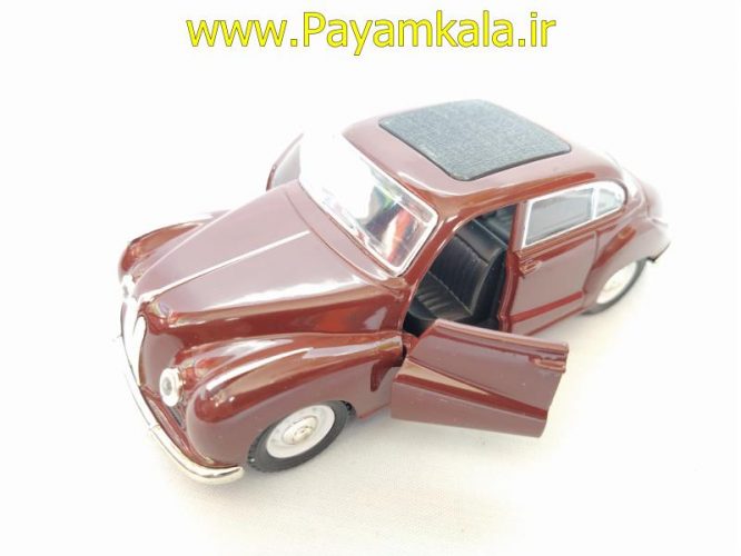 ماشین اسباب بازی ب ام و 1950 (BMW 1950 BY KINGS TOY) قهوه ای