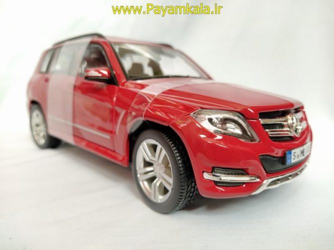 ماکت 1:18 مرسدس بنز(MERCEDES-BENZ GLK-CLASS BY MAISTO) قرمز