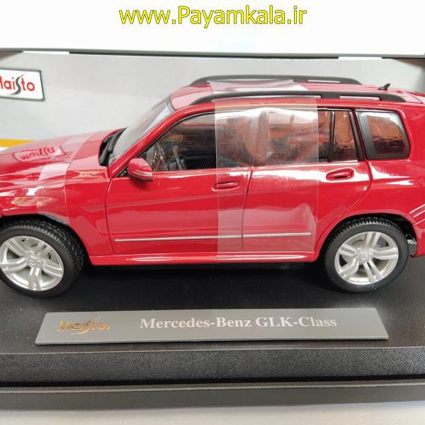 ماکت 1:18 مرسدس بنز(MERCEDES-BENZ GLK-CLASS BY MAISTO) قرمز