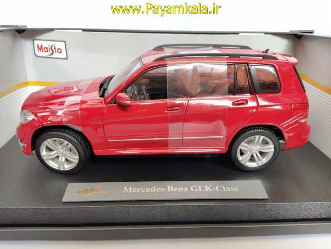 ماکت 1:18 مرسدس بنز(MERCEDES-BENZ GLK-CLASS BY MAISTO) قرمز