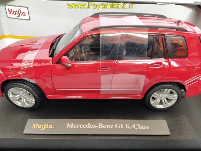 ماکت 1:18 مرسدس بنز(MERCEDES-BENZ GLK-CLASS BY MAISTO) قرمز