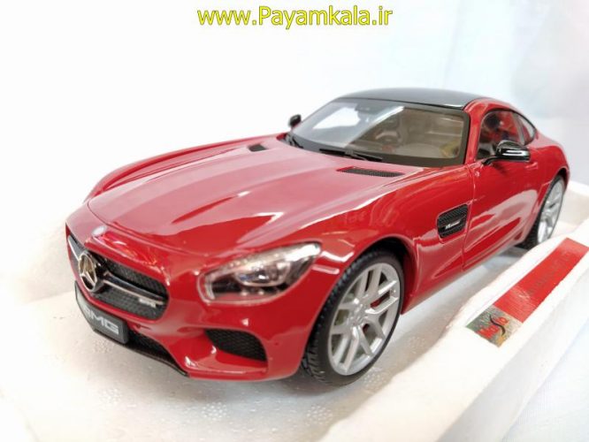 ماکت 1:18 مرسدس بنز(MERCEDES-AMG GT BY MAISTO) قرمز