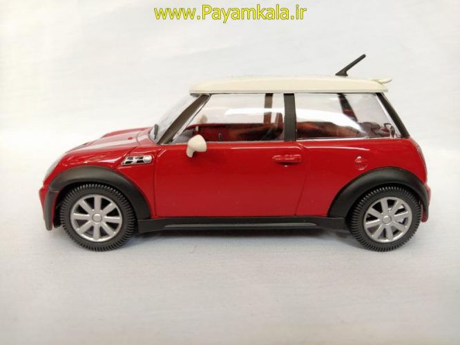 ماکت 1:24مینی کوپر(MINI COOPER S BY BURAGO) قرمز