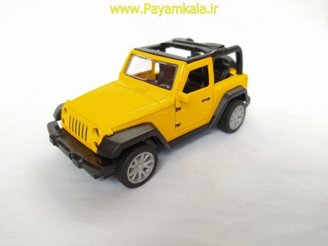 ماشین اسباب بازی جیپ زرد (JEEP BY TIAN DU)