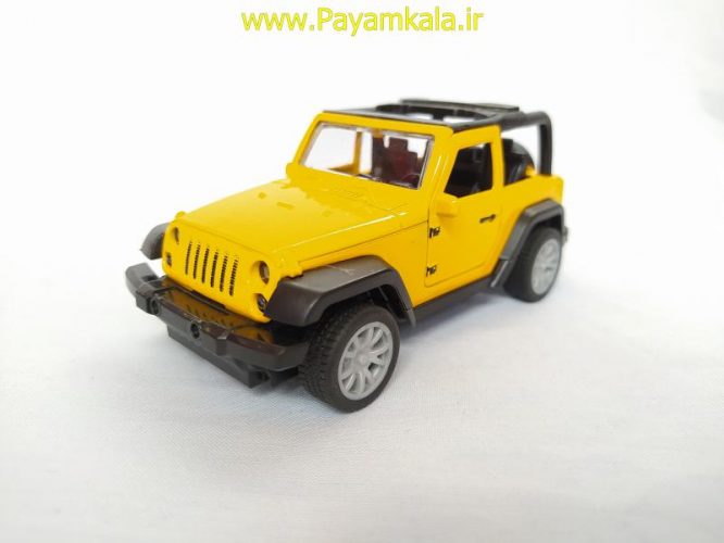 ماشین اسباب بازی جیپ زرد (JEEP BY TIAN DU)