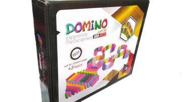 اسباب بازی دومینو 500 تکه رنگی (DOMINO) پرشین