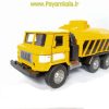 اسباب بازی کامیون تانکردار روسی (GAZ) زرد