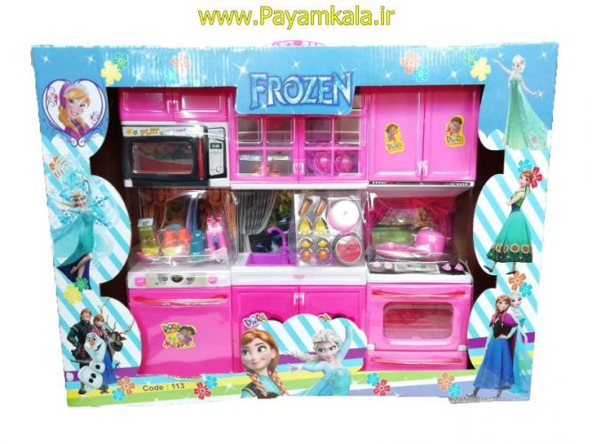 اسباب بازی سرویس آشپزخانه دورا (DORA 113) طرح FROZEN