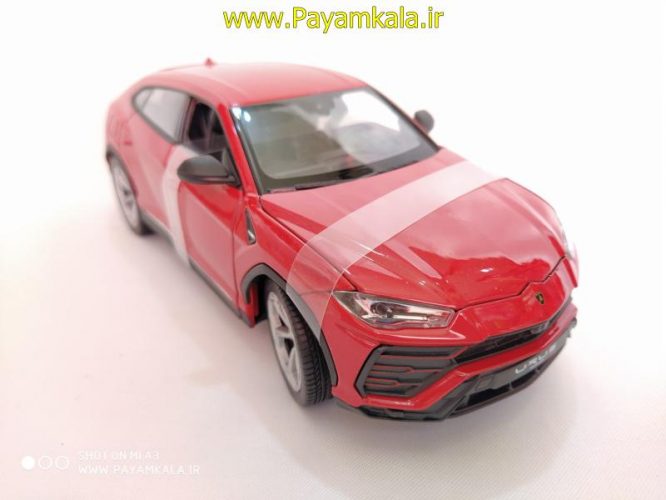 ماکت ماشین فلزی لامبورگینی اوروس (1:24) (LAMBORGHINI URUS BY WELLY) قرمز