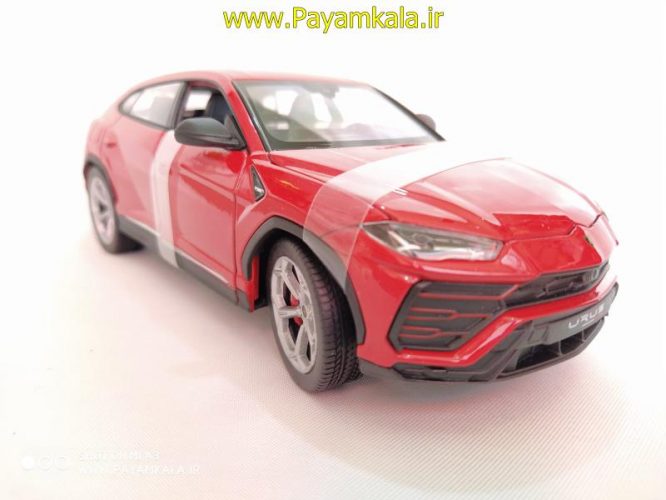 ماکت ماشین فلزی لامبورگینی اوروس (1:24) (LAMBORGHINI URUS BY WELLY) قرمز