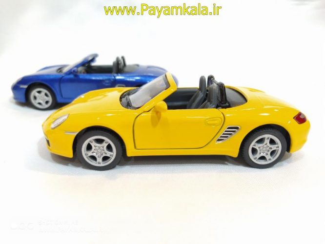 ماشین اسباب بازی پورشه(PORSCHE BOXSTER S BY KINSMART)