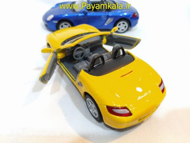 ماشین اسباب بازی پورشه(PORSCHE BOXSTER S BY KINSMART)