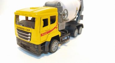 ماشین اسباب بازی کامیون میکسر (TIAN DU-3255) زرد