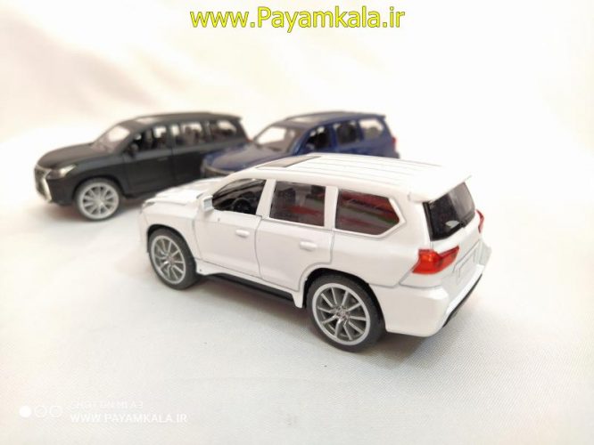 ماشین اسباب بازی لکسوس(HENGTENG TOYS) سفید