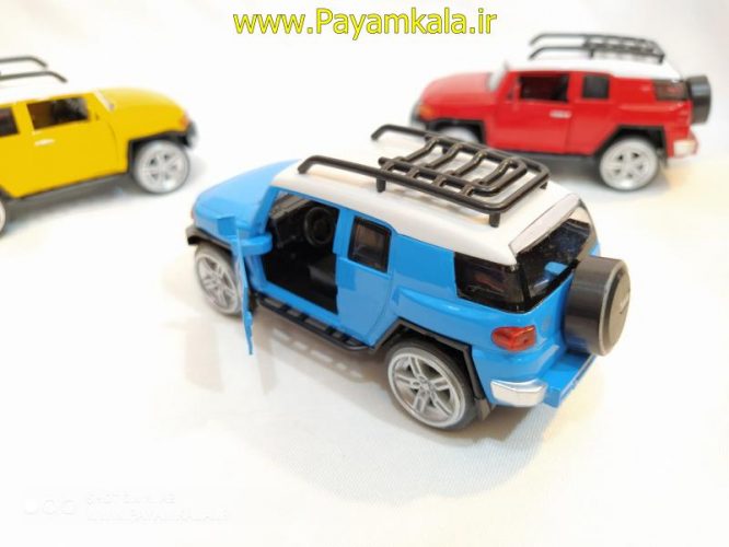 ماشین اسباب بازی FJ کروز(HENG TENG TOYS) آبی