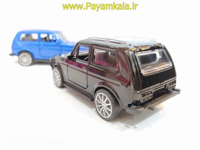 اسباب بازی ماشین جیپ لادا مشکی (QHT CAR)