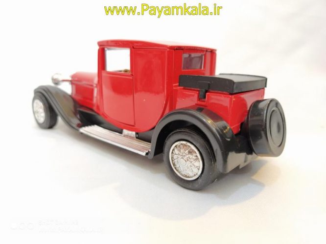 ماشین اسباب بازی کلاسیک 1:24(VINTAGE CAR) قرمز طرح 010