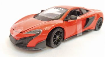 ماکت ماشین فلزی مک لارن (1:24)(MCLAREN 675LT COUPE BY WELLY) نارنجی