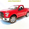 ماکت ماشین فلزی وانت فورد(1:24)(FORD F-150 REGULAR CAB 2015 BY WELLY) قرمز