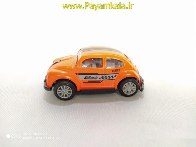 ماشین اسباب بازی کوچک فولکس نارنجی (PENG HUI TOYS)