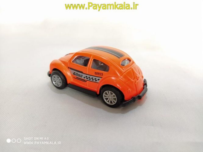 ماشین اسباب بازی کوچک فولکس نارنجی (PENG HUI TOYS)