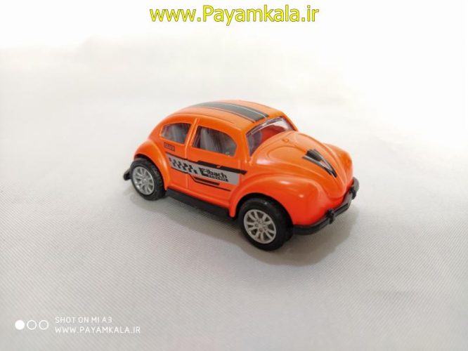 ماشین اسباب بازی کوچک فولکس نارنجی (PENG HUI TOYS)