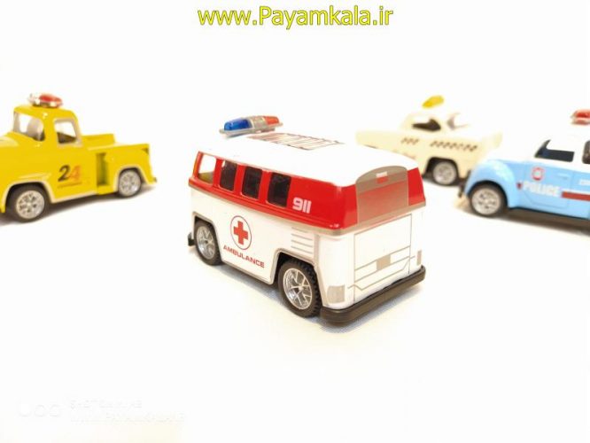 ماشین اسباب بازی آمبولانس فانتزی (DS TOYS)