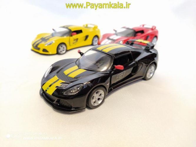 ماشین فلزی لوتوس (LOTUS EXIGE S 2012 BY KINSMART) مشکی