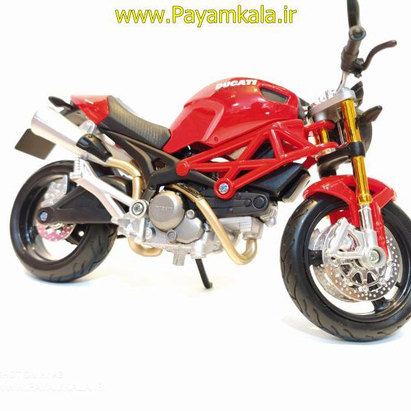 ماکت فلزی موتورسیکلت دوکاتی (DUCATI MONSTER 696 BY MAISTO)(1/12)