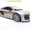 ماکت آئودی (1:18)(AUDI R8 V10 PLUS BY MAISTO) نقره ای